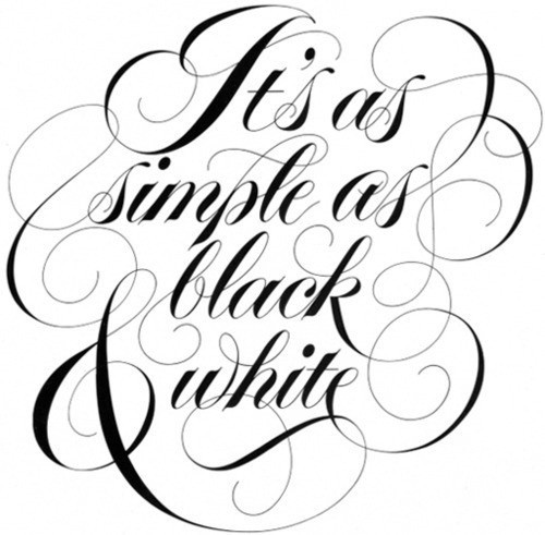 WHAT EVERY WOMAN NEEDS: Black and white is style absolute