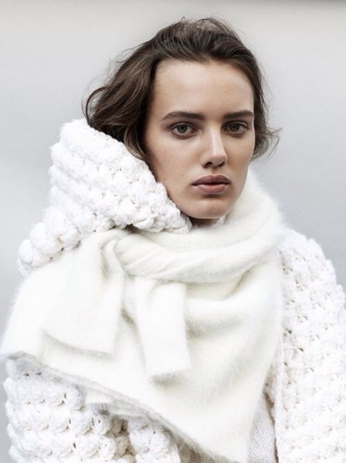 WHAT EVERY WOMAN NEEDS: How to be all white in winter