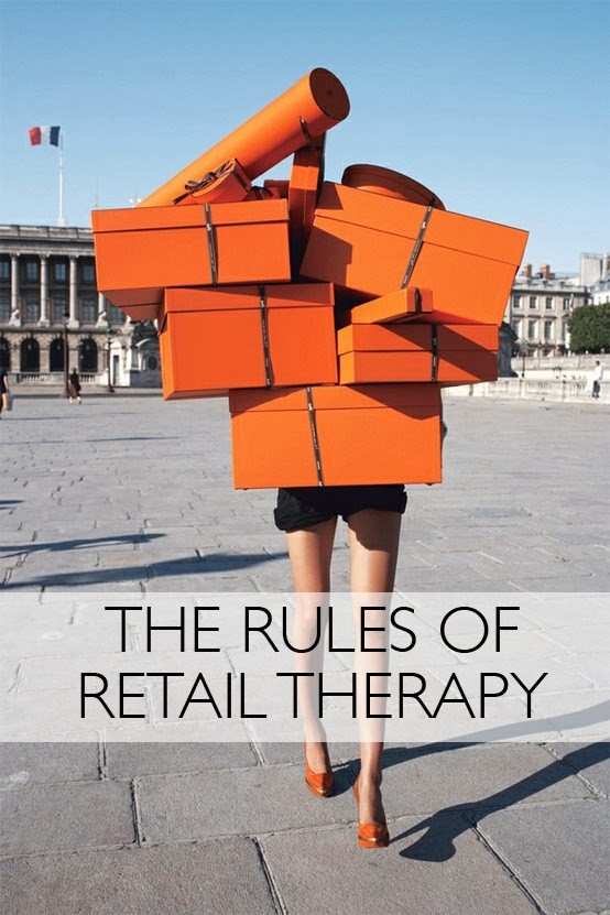 WHAT EVERY WOMAN NEEDS: The rules of retail therapy